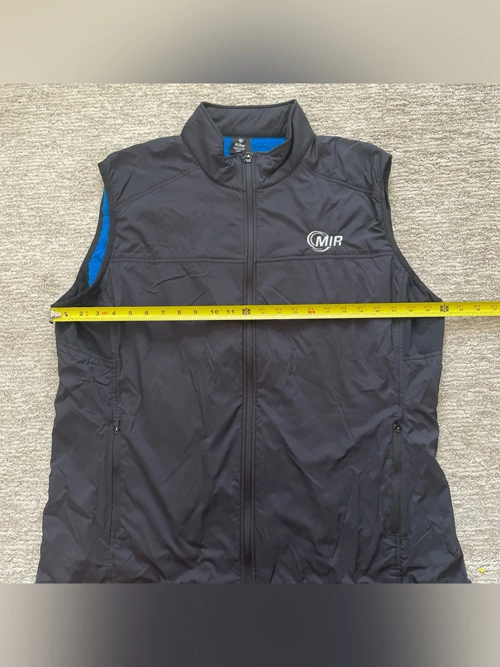 Kuhl The One Vest Mens XXL Black Softshell Fleece Lined Lightweight Insulated